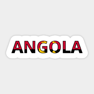 Drapeau Angola Sticker